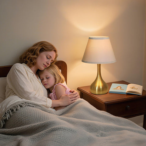 PARTPHONER versatile lamps suitable for bedroom, living room, and dorm spaces.