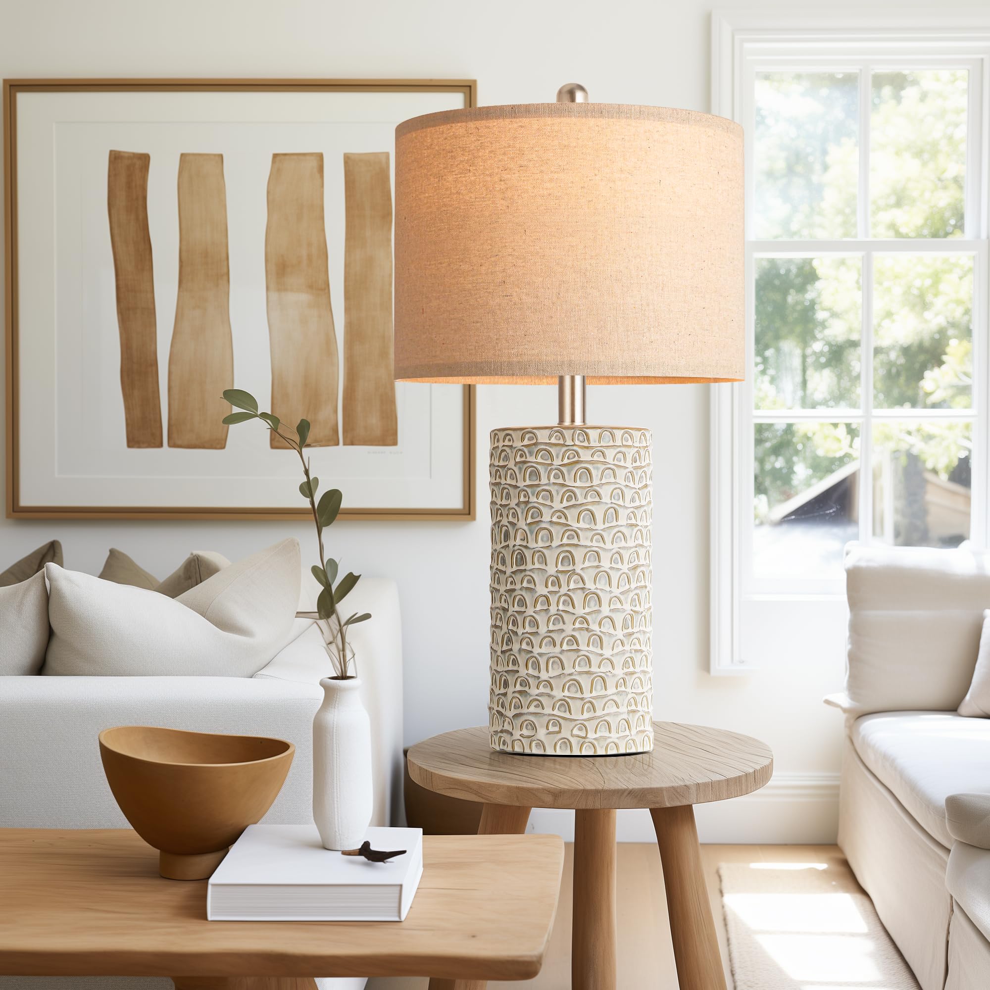 PARTPHONER contemporary bedroom decor lamps complement cozy spaces.