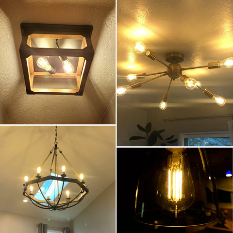 PARTPHONER ideal for dining room chandeliers and vanity lighting in warm ambiance