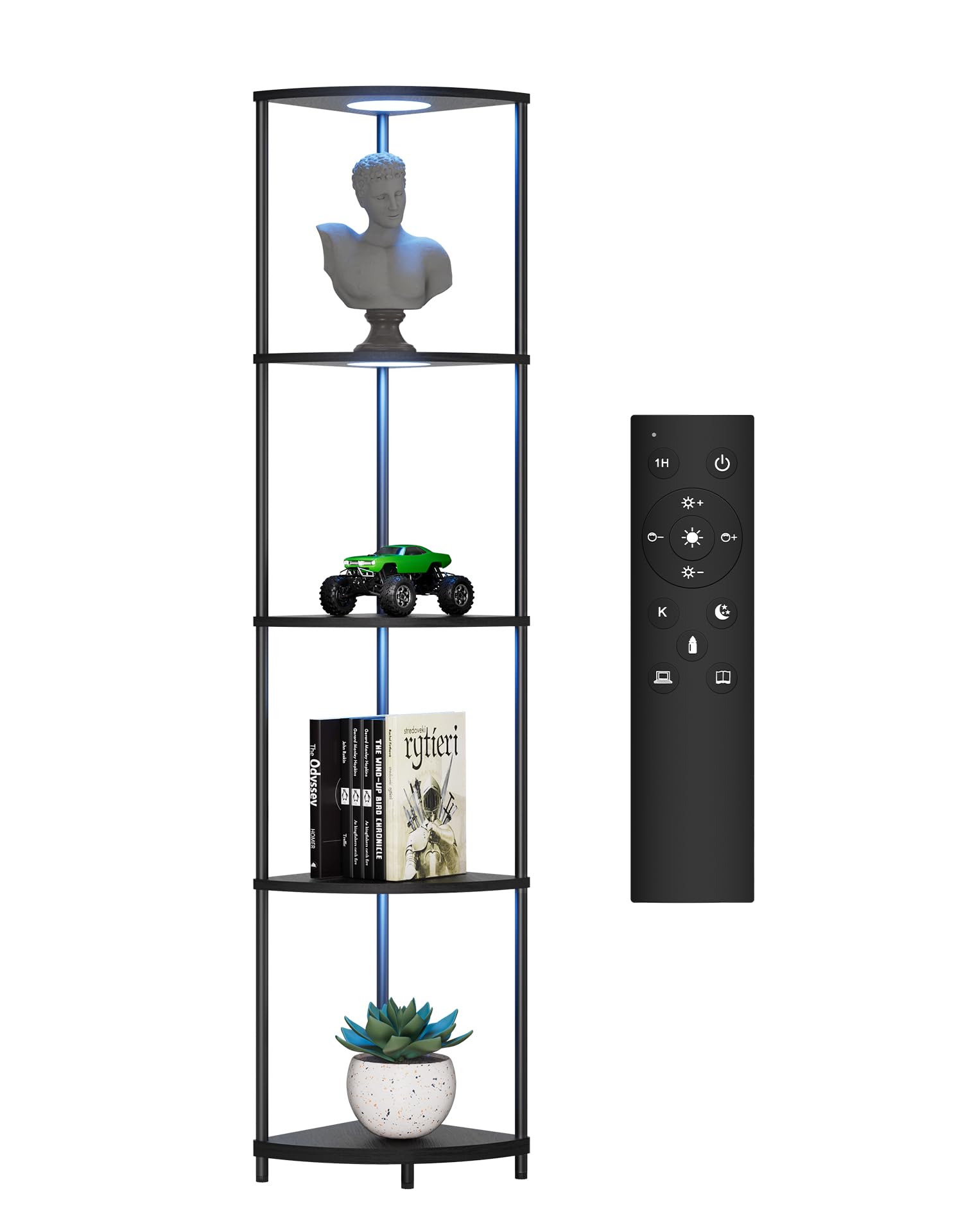 PARTPHONER display storage keeps essentials organized and accessible