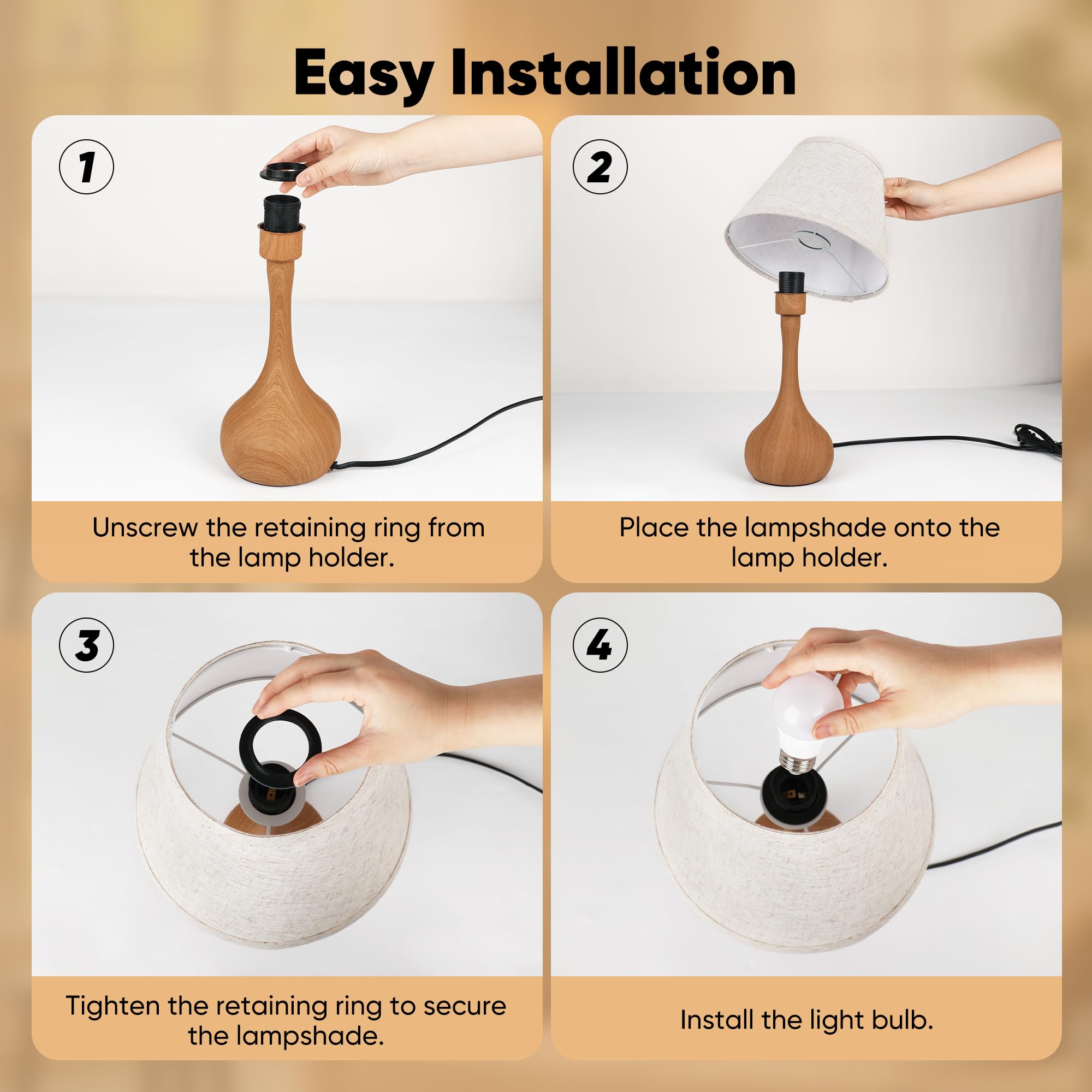 PARTPHONER easy tool-free assembly for quick setup.