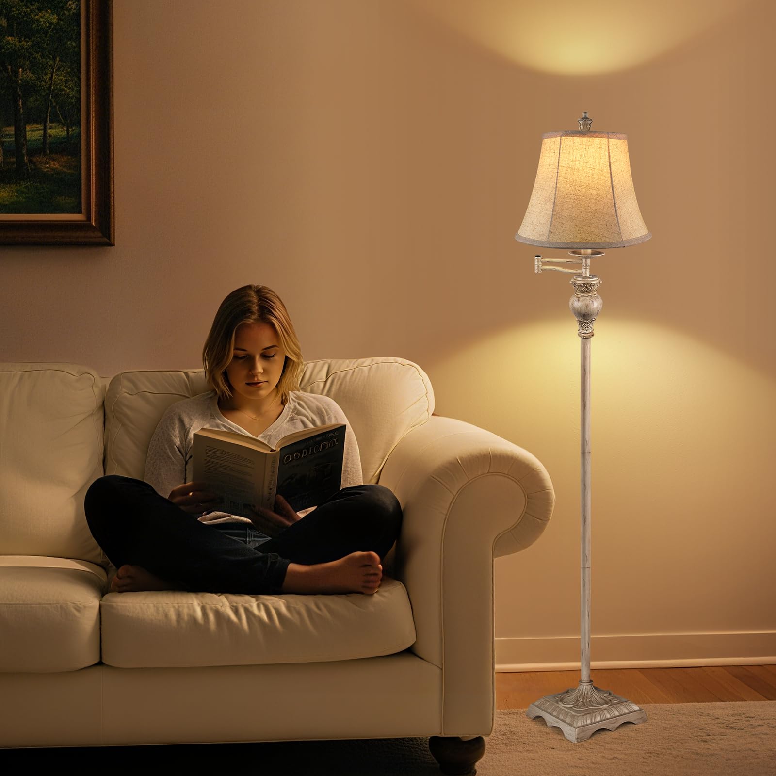 PARTPHONER lamp included bulb ensures immediate use right after unboxing