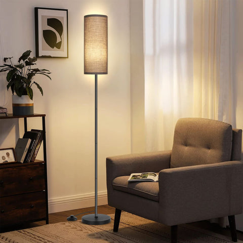 PARTPHONER floor lamp foot switch offers easy hands-free on/off control.