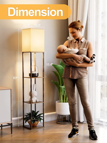 PARTPHONER floor lamp memory function remembers last color temperature