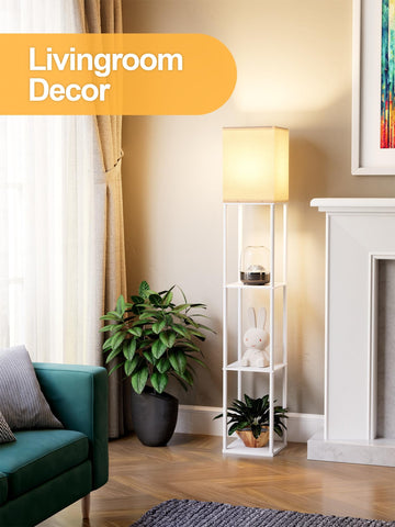 Partphoner shelf lamp suits living rooms, bedrooms, and offices