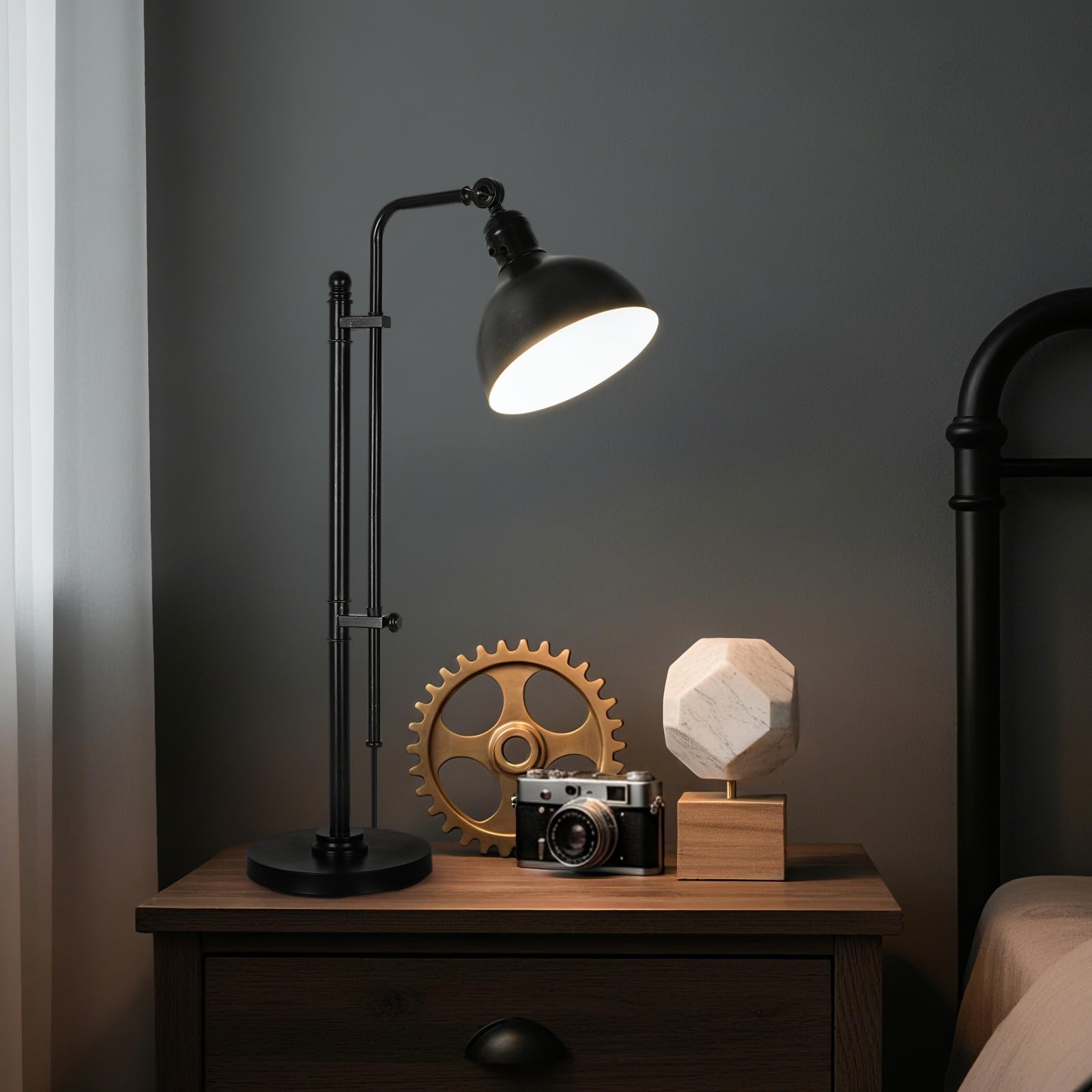 PARTPHONER height-range 28.8 to 38 inches supports various desk heights.