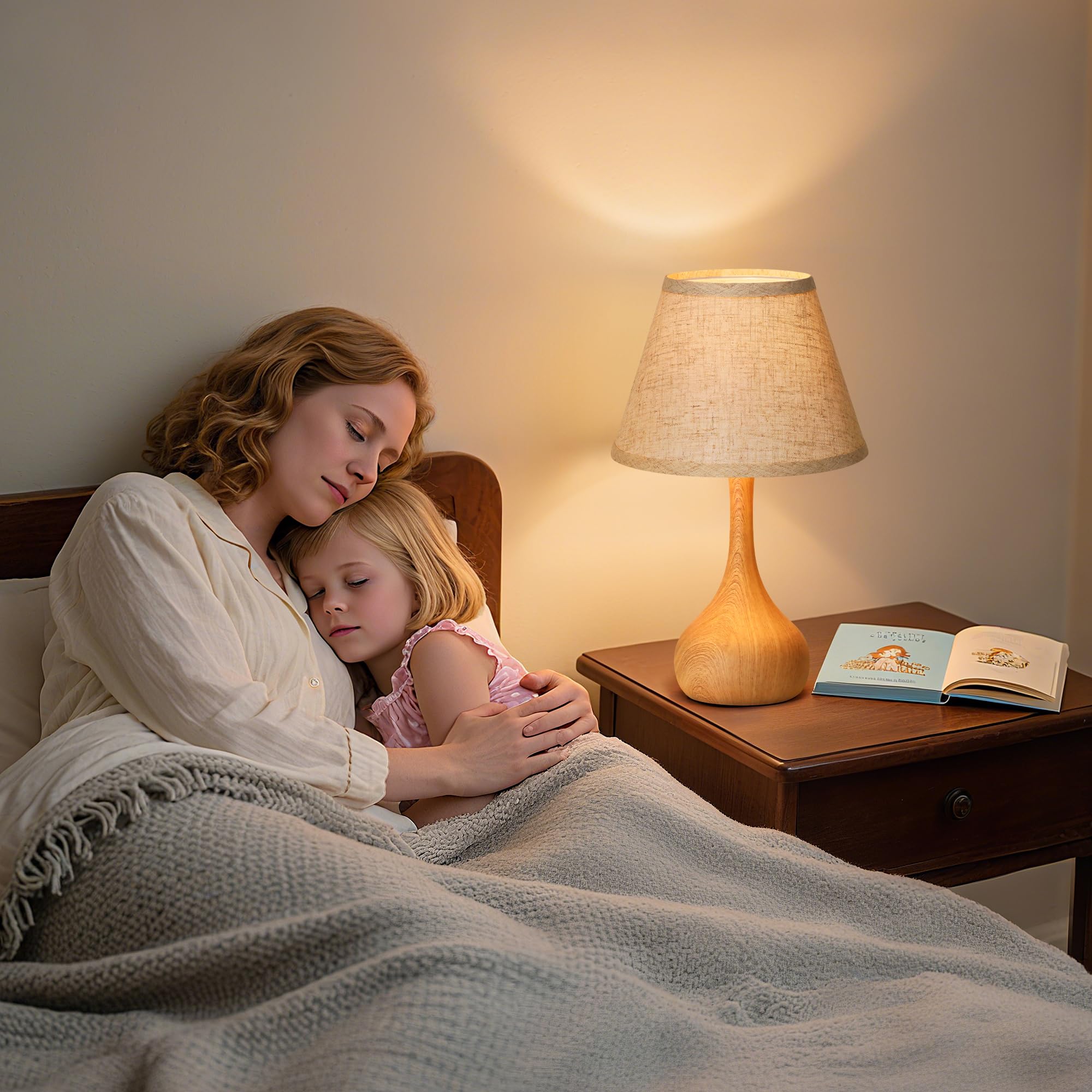 PARTPHONER included 2700K LED bulbs deliver flicker-free warmth.
