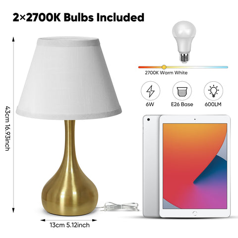 PARTPHONER kid-friendly nightstand lamp for a playful, soft glow.
