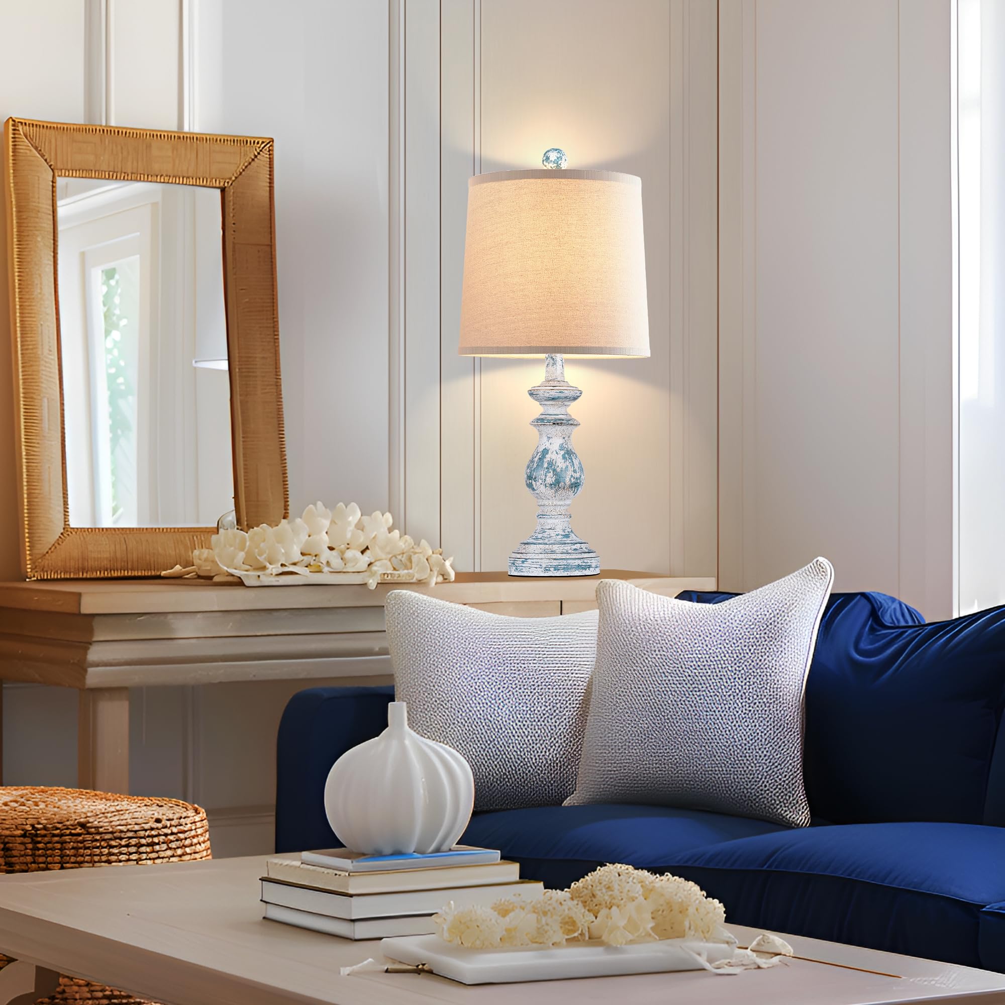PARTPHONER warm-light nightstand setup creates inviting, cozy ambiance