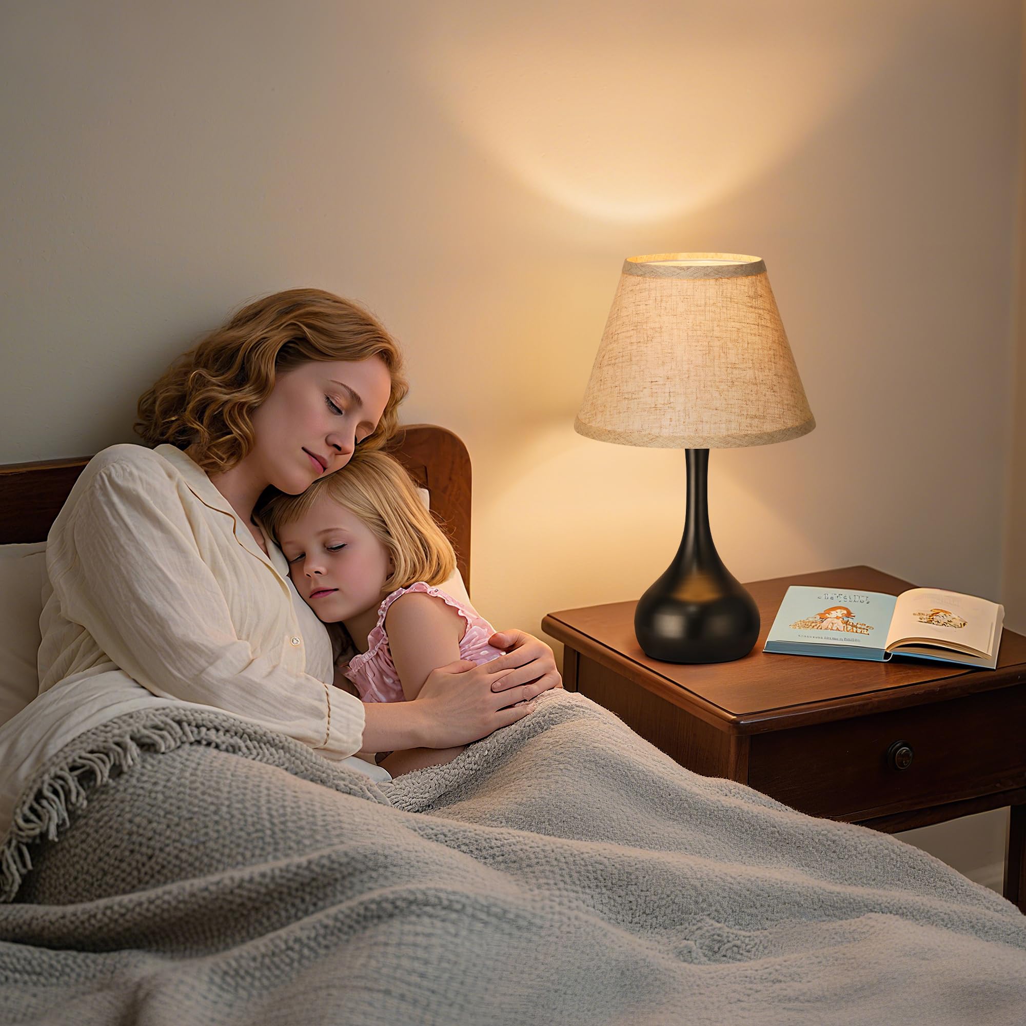 PARTPHONER included 2700K LED bulbs for warm, flicker-free glow.