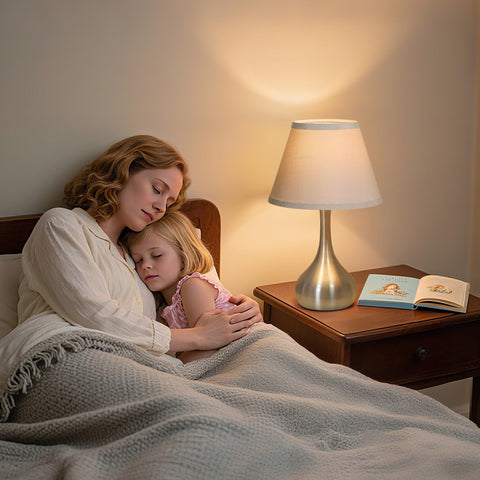 Partphoner living room and bedroom decor with soft, even glow.