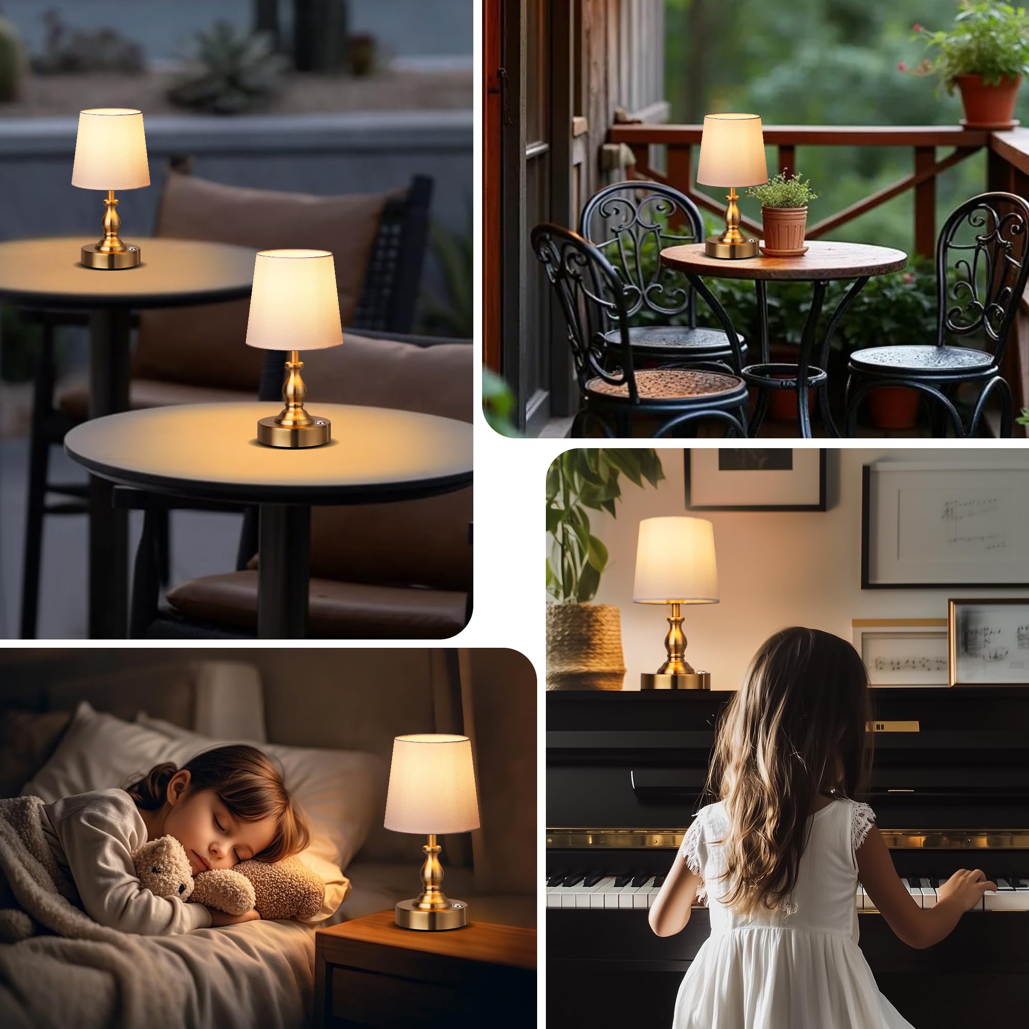 PARTPHONER Cordless lamp highlights portable design for versatile use