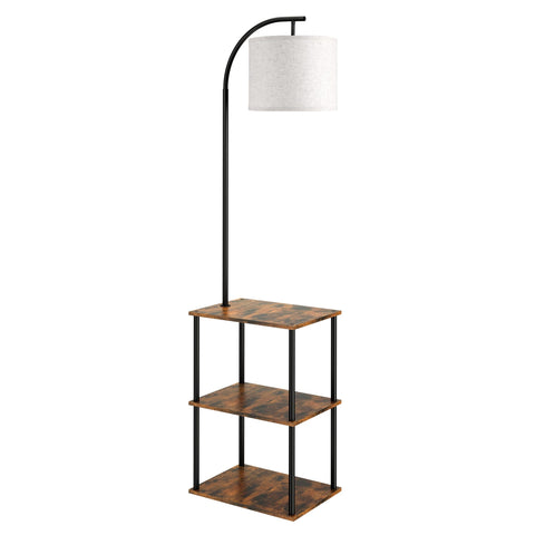 PARTPHONER modern living room setup offers versatile lamp and surface