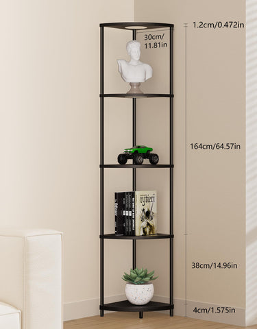 PARTPHONER narrow floor lamp fits tight corners without crowding