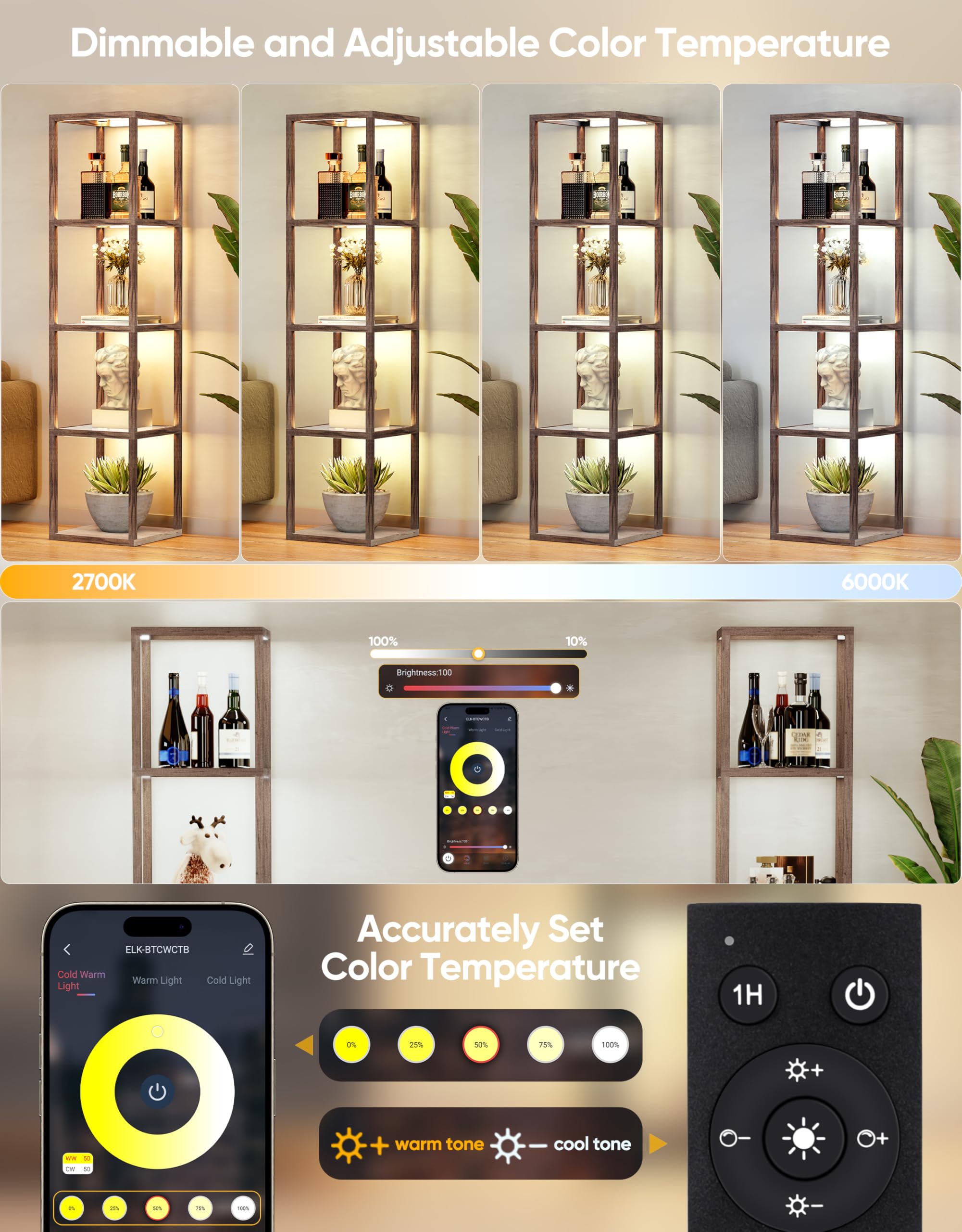 PARTPHONER open-display-cabinet shows keepsakes under tempered glass