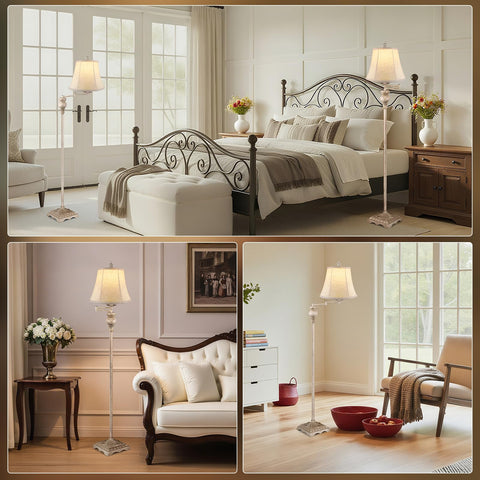 PARTPHONER reading nook lamp directs light exactly where you need it