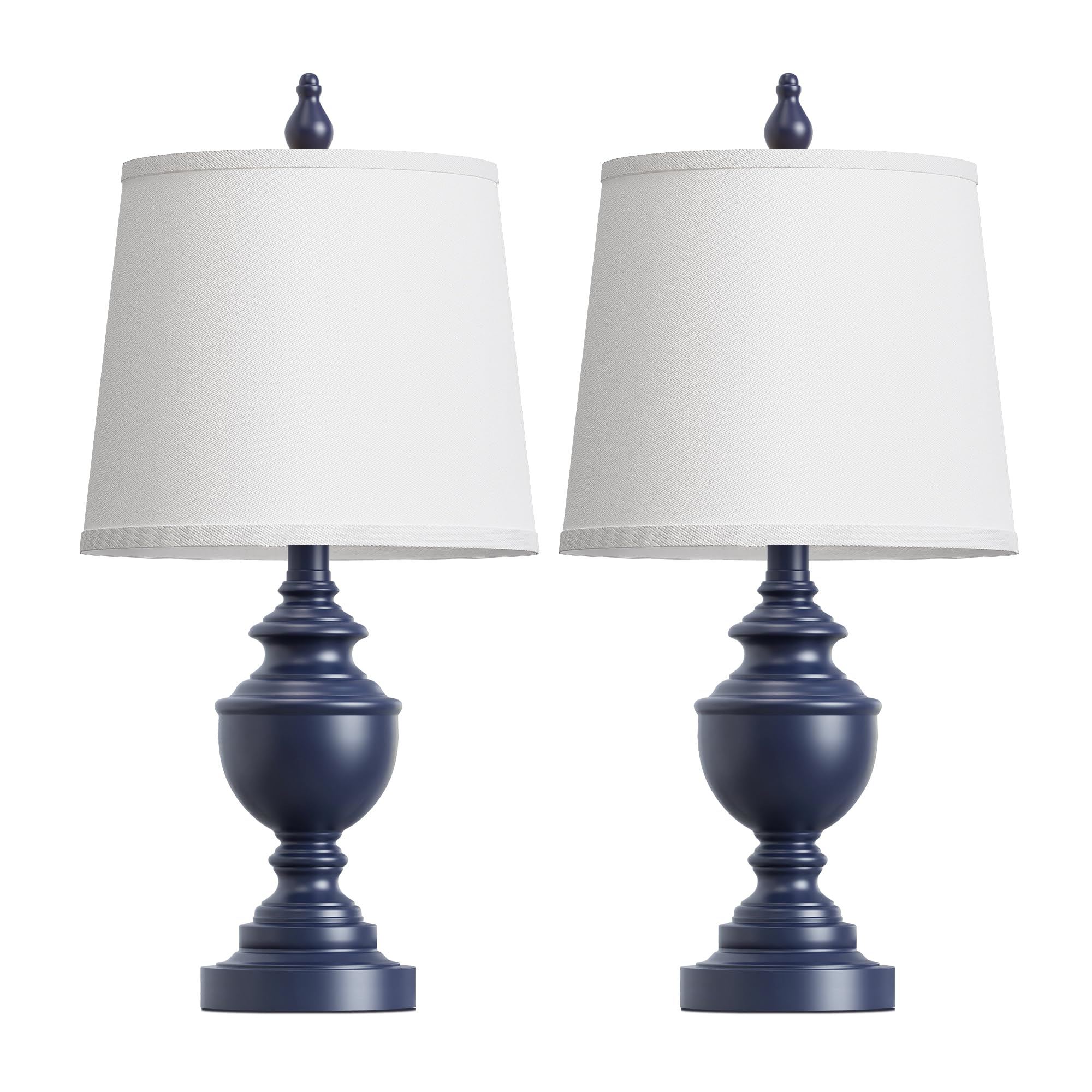 PARTPHONER blue shade lamp provides warm, soft lighting for reading sessions.