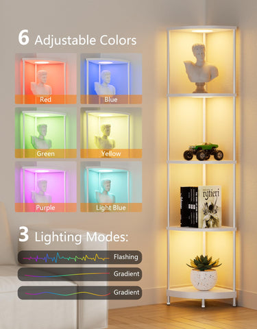 PARTPHONER RGBCW LED remote enables easy color changes from anywhere.