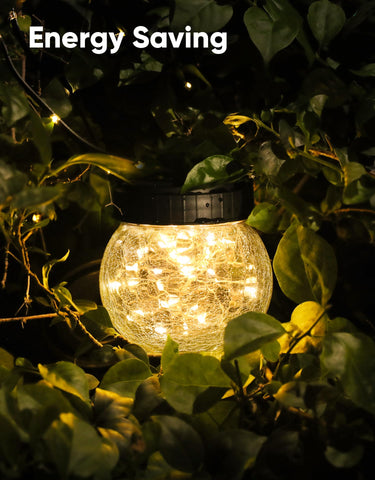 PARTPHONER solar lantern globe size 4 inches supports versatile decor.