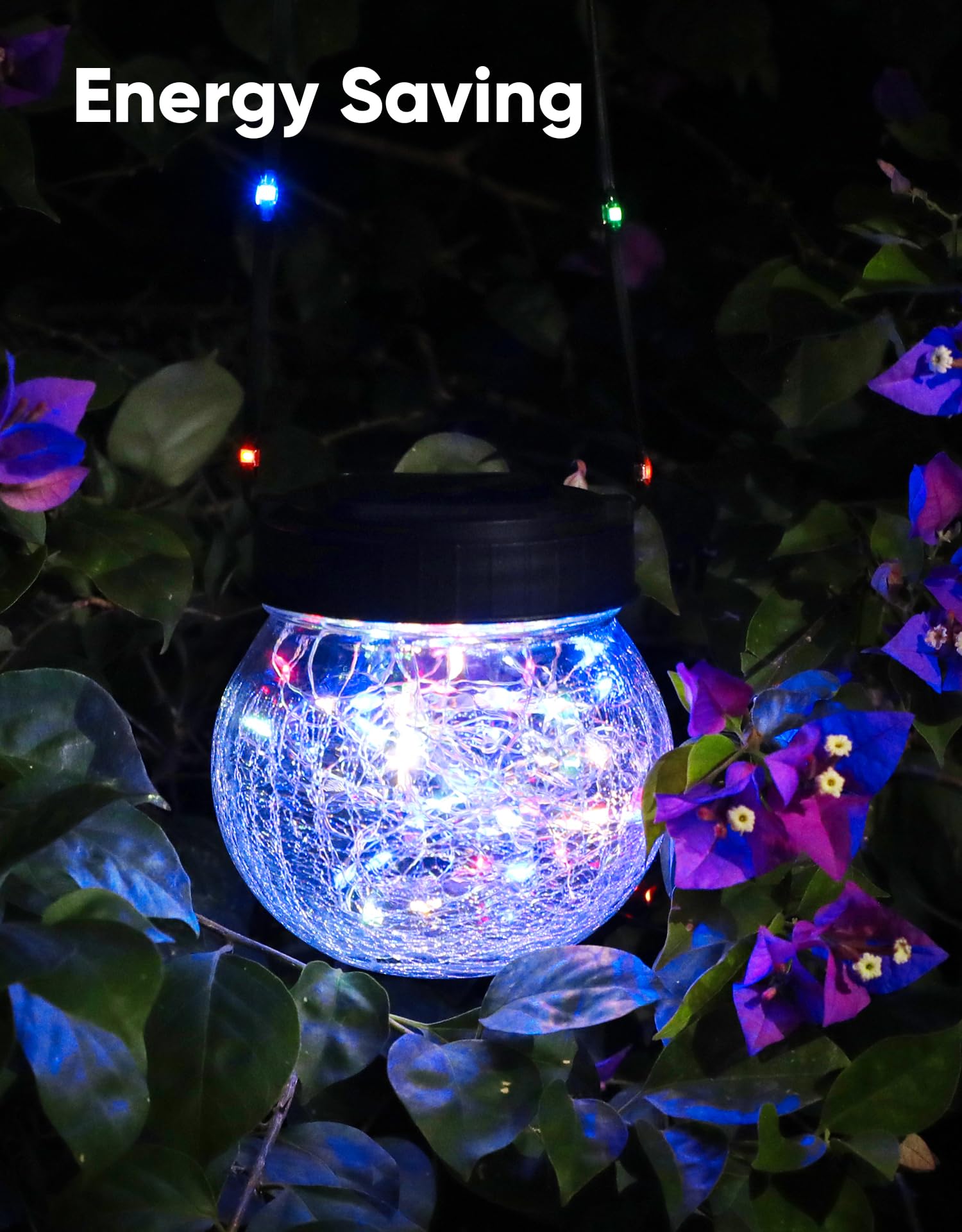 PARTPHONER lantern adds ambient lighting for outdoor weddings and events.