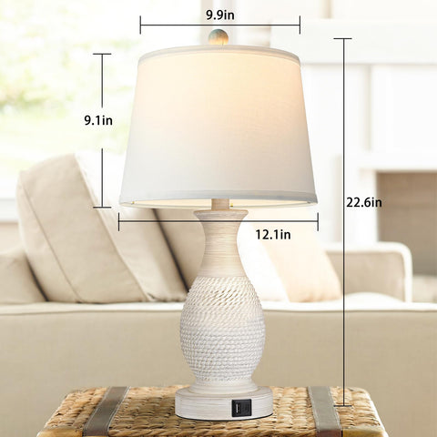 PARTPHONER lamp USB-C port for convenient charging.