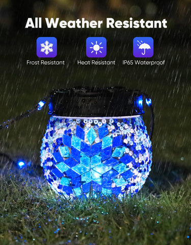 PARTPHONER Waterproof ABS and cracked glass withstand rain for year-round use.