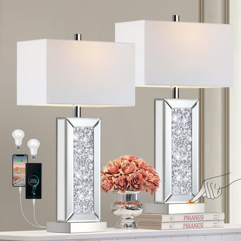 PARTPHONER white fabric shade diffuses light for a comfortable glow