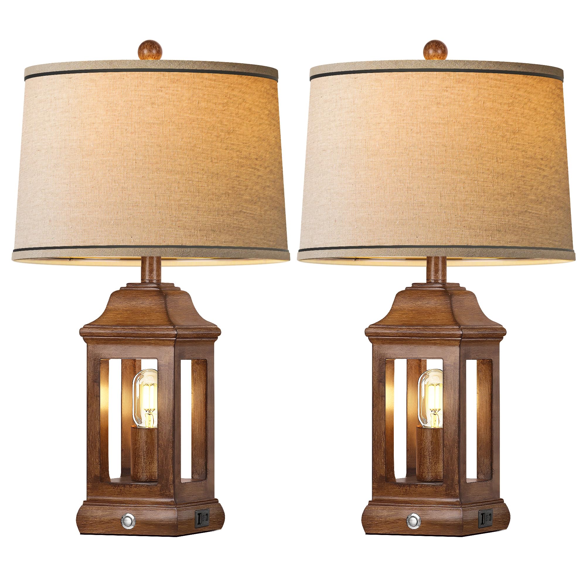 PARTPHONER wood grain base brings vintage charm to bedrooms