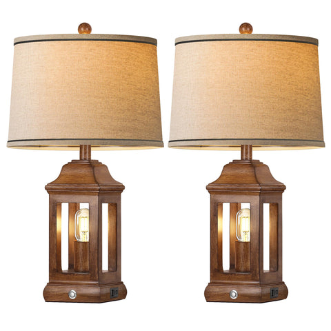 PARTPHONER wood grain base brings vintage charm to bedrooms