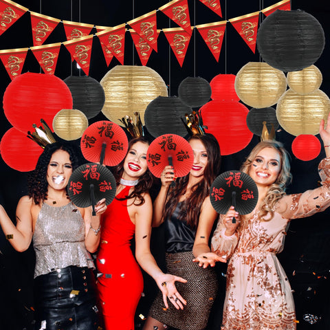 Party Greeting hibachi party decor set elevates Asian themed gatherings.