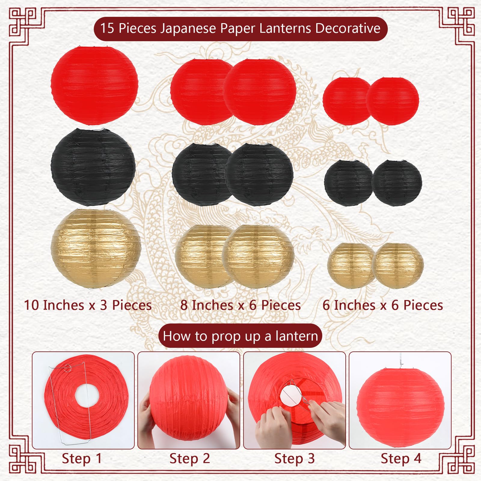 Party Greeting Japanese folding fans provide elegant decor and cultural charm.