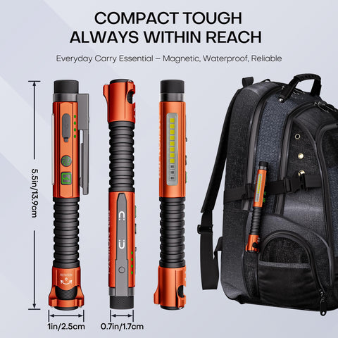 PASIION EDC compact pocket design fits everyday carry