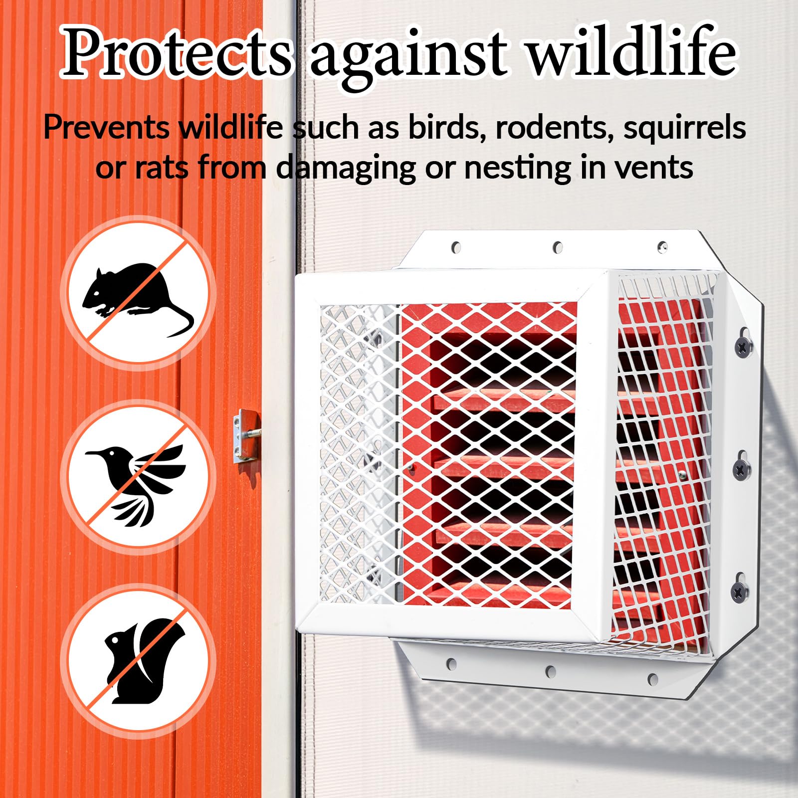Outdoor-ready Pasimy vent cover withstands varying weather conditions.