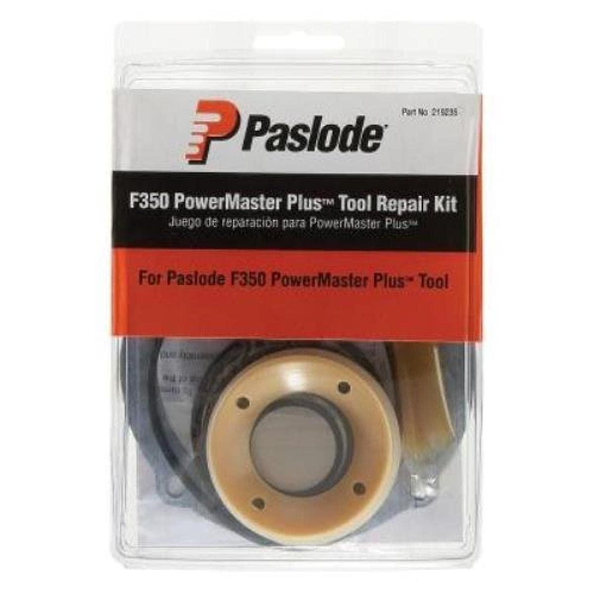 Paslode F350 Power Master Plus repair kit contents for quick maintenance and fewer air leaks.
