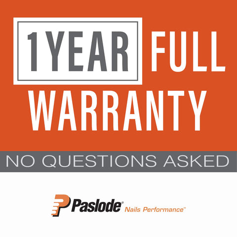 Woodworking setup with Paslode fuel cell for trim installation