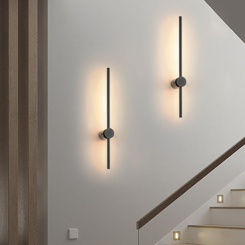 Pasoar wall sconces with remote control for effortless adjustment from sofa.