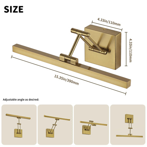 Pasoar warm white art light at 7W offers subtle, accurate color rendering.