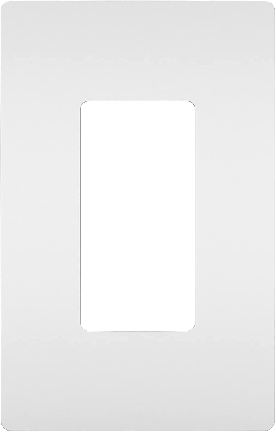 Pass & Seymour Radiant screwless wall plate for decorator rocker 1-gang