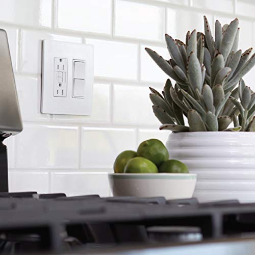 Pass & Seymour Radiant clean white finish complements modern interiors
