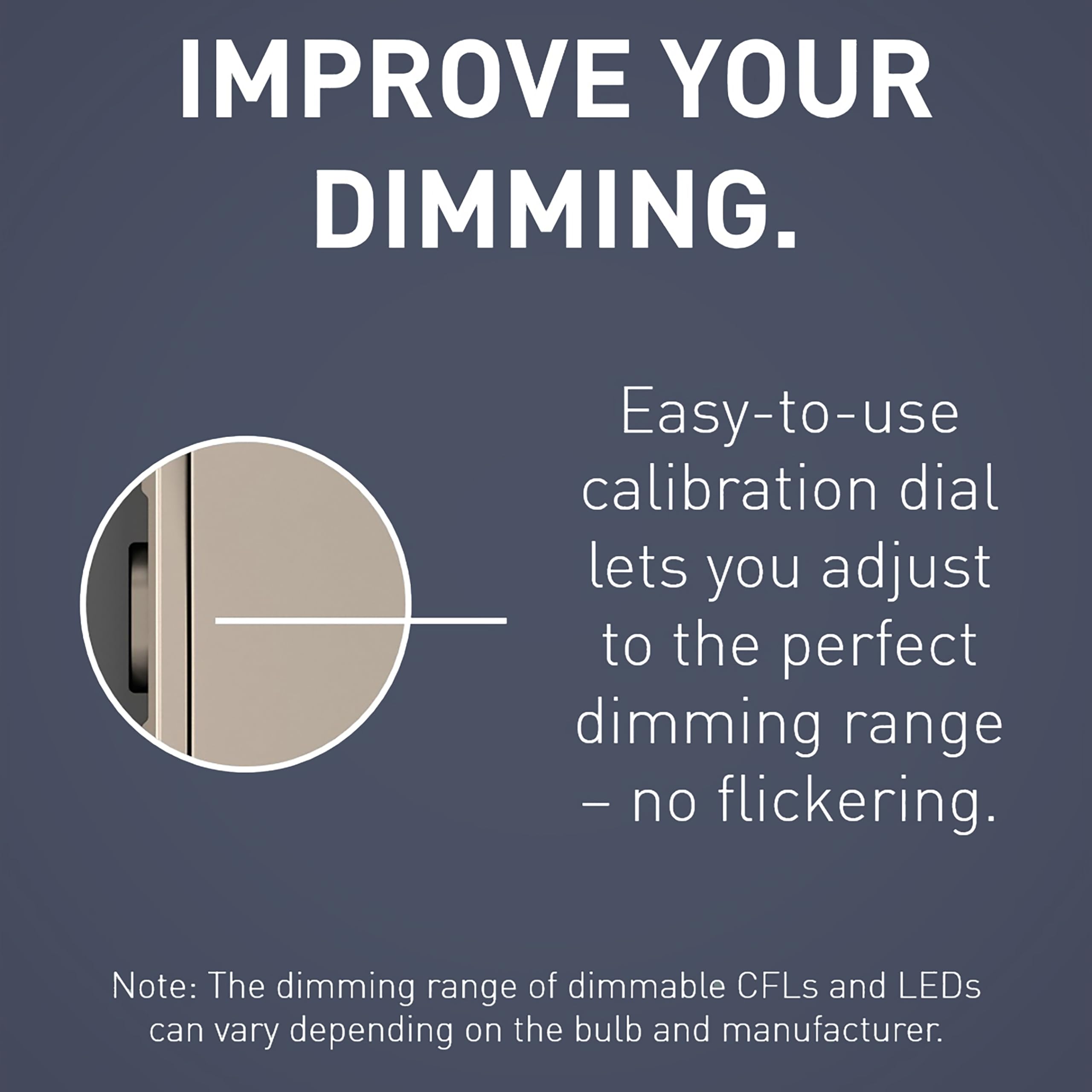 Pass & Seymour Radiant 3-way dimmer supports multi-location control for open floor plans.