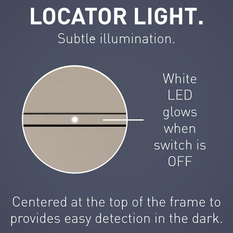 Pass & Seymour Radiant LED/CFL dimmable compatibility supports versatile bulbs.