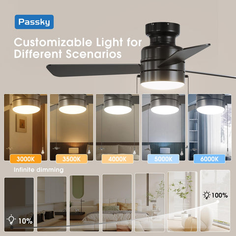 Energy-efficient design reduces power waste versus traditional fans.