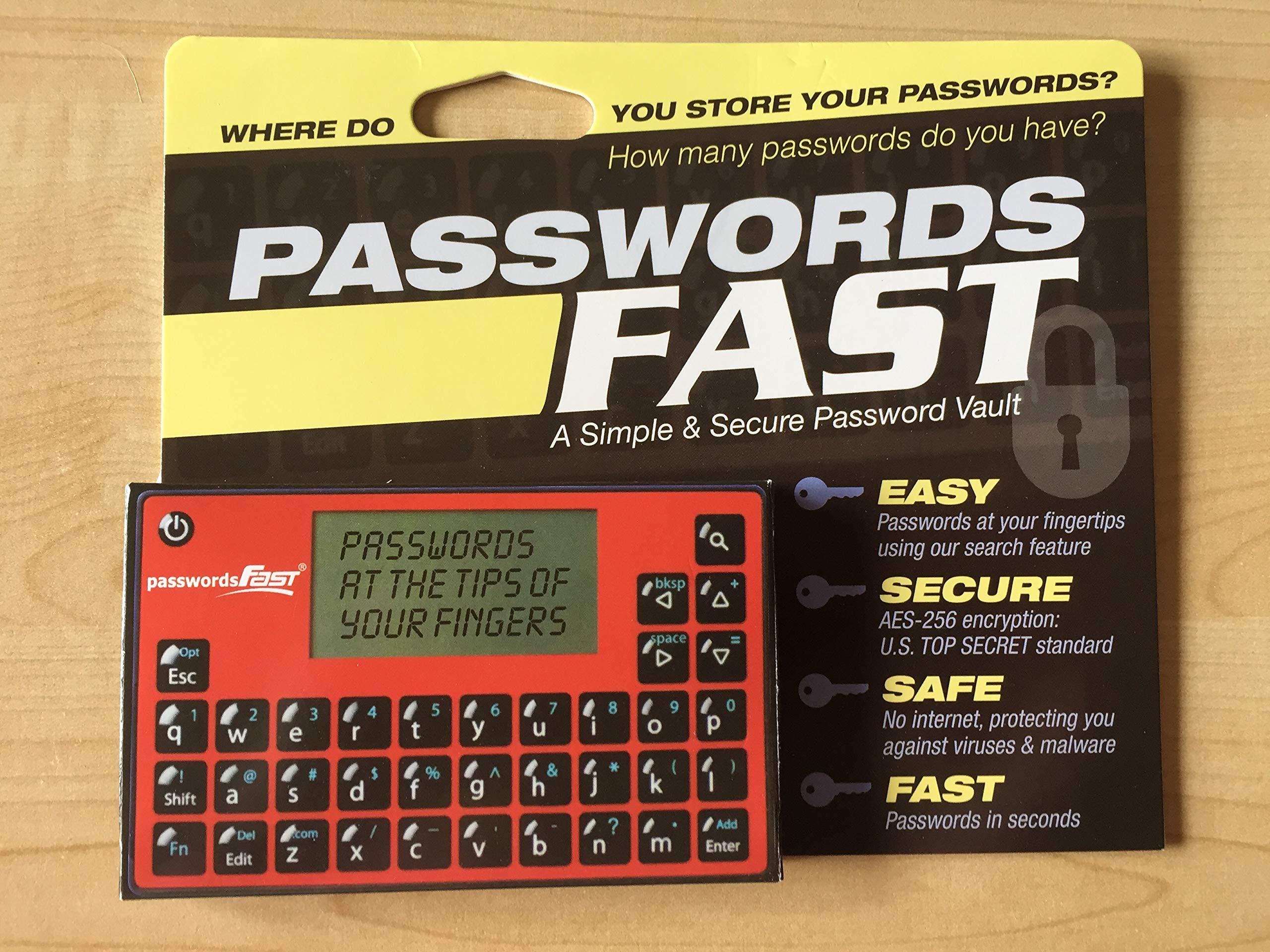 passwordsFAST auto-generates strong passwords for safer online accounts.