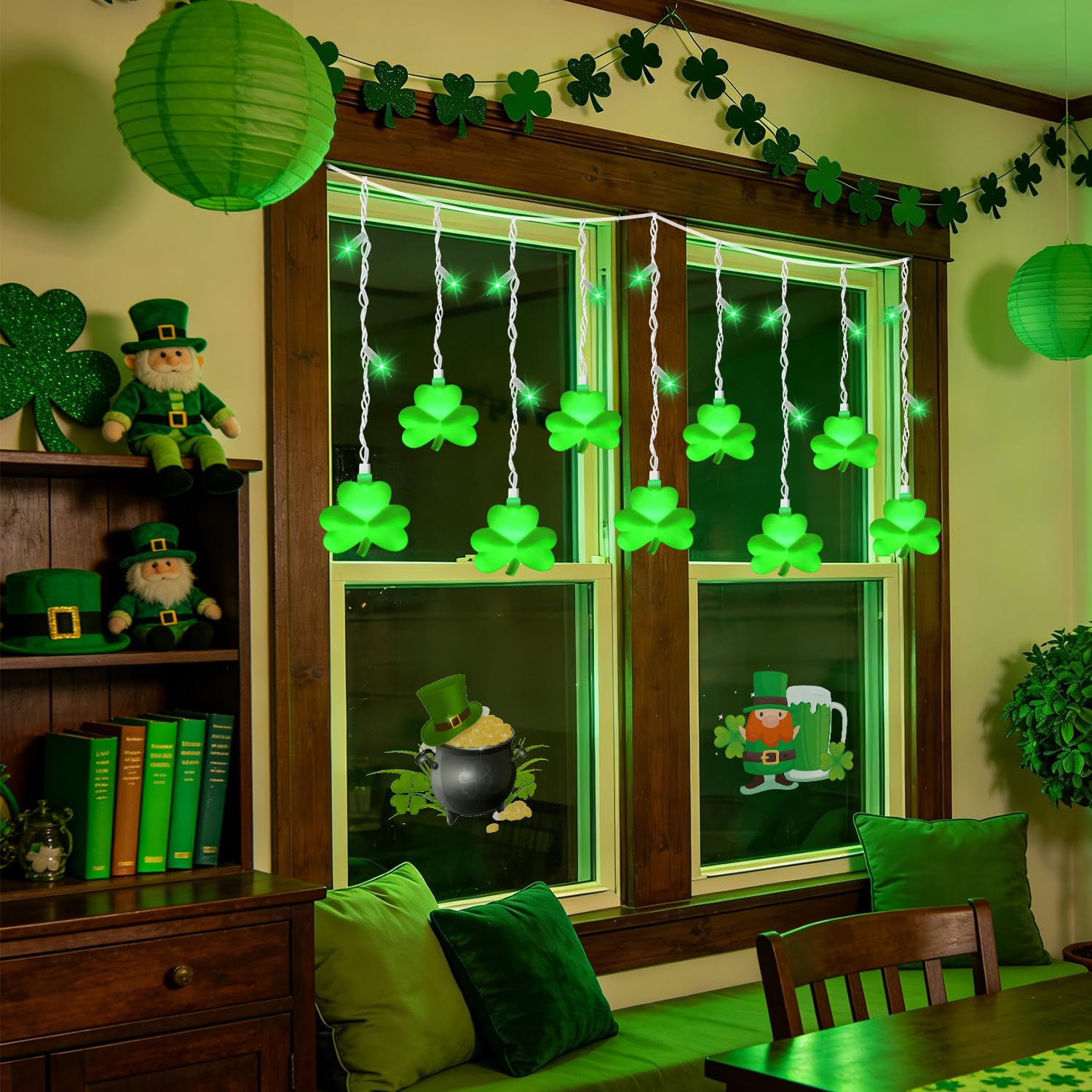 PASUTO 25 green LED bulbs provide bright, energy-saving light for cozy spaces