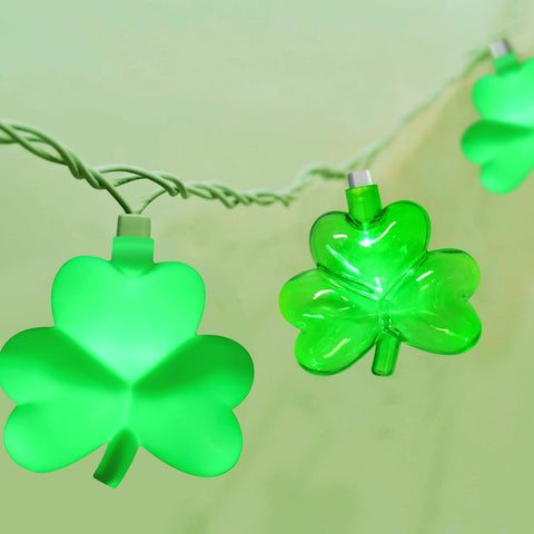 PASUTO indoor outdoor shamrock lights elevate gatherings with a warm glow.