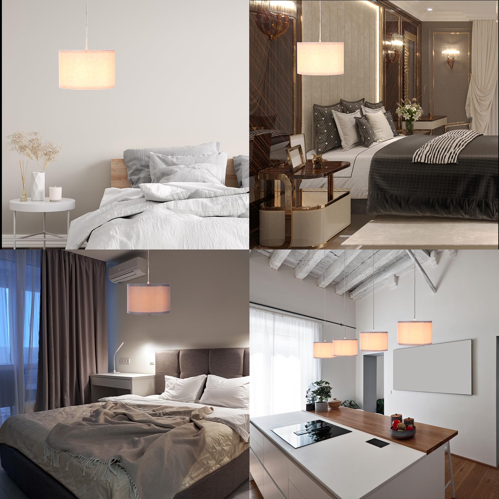 Package includes PATIKIL shade and cord for easy installation