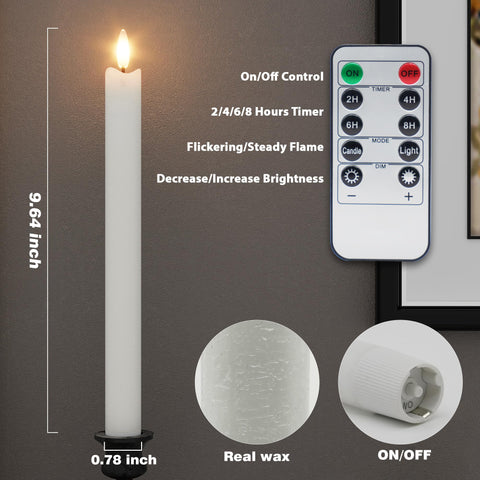 Patiphan real-wax look tapers offer premium, safe glow.