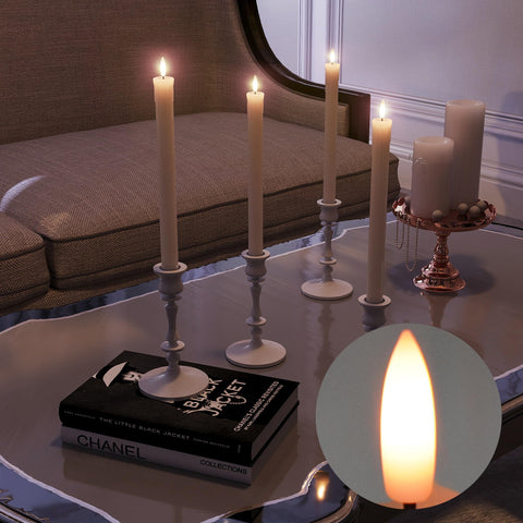 Patiphan window candlesticks add elegant glow to home decor