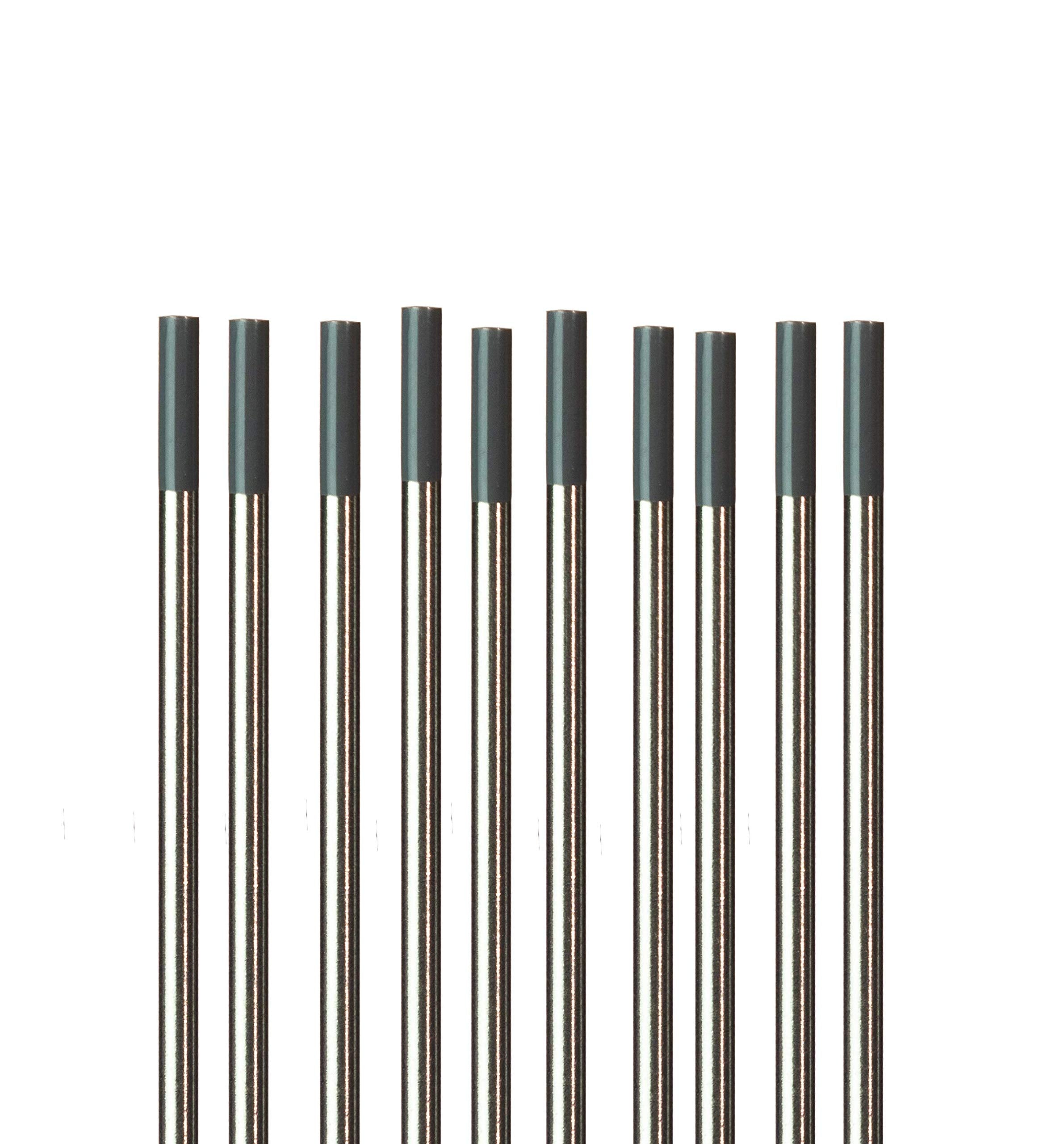 Patriot Tungsten EWCe-2 3/32x7 shows stable arc for small parts