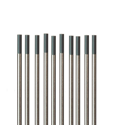 Patriot Tungsten EWCe-2 3/32x7 shows stable arc for small parts